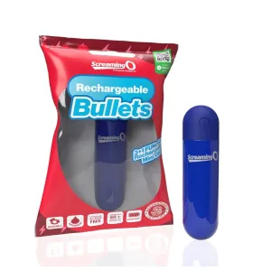 Screaming O Rechargeable Bullets - Blue