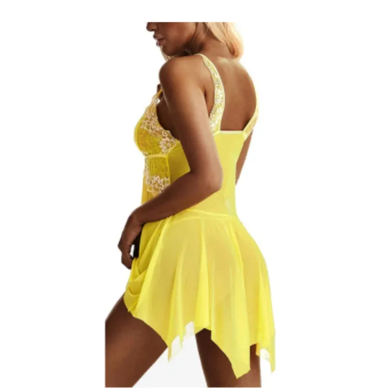 Seductive Voile Babydoll Lingerie – Exotic Sleepwear
Unveil Your Sensual Side