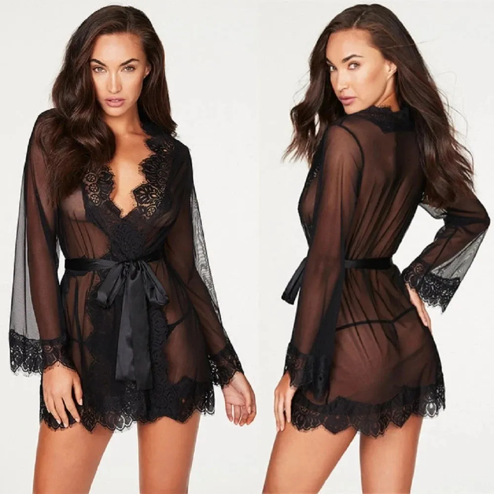 Seductive Voile Babydoll Lingerie – Exotic Sleepwear
Unveil Your Sensual Side