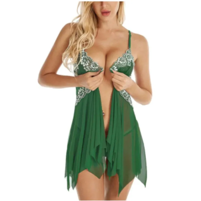 Seductive Voile Babydoll Lingerie – Exotic Sleepwear
Unveil Your Sensual Side