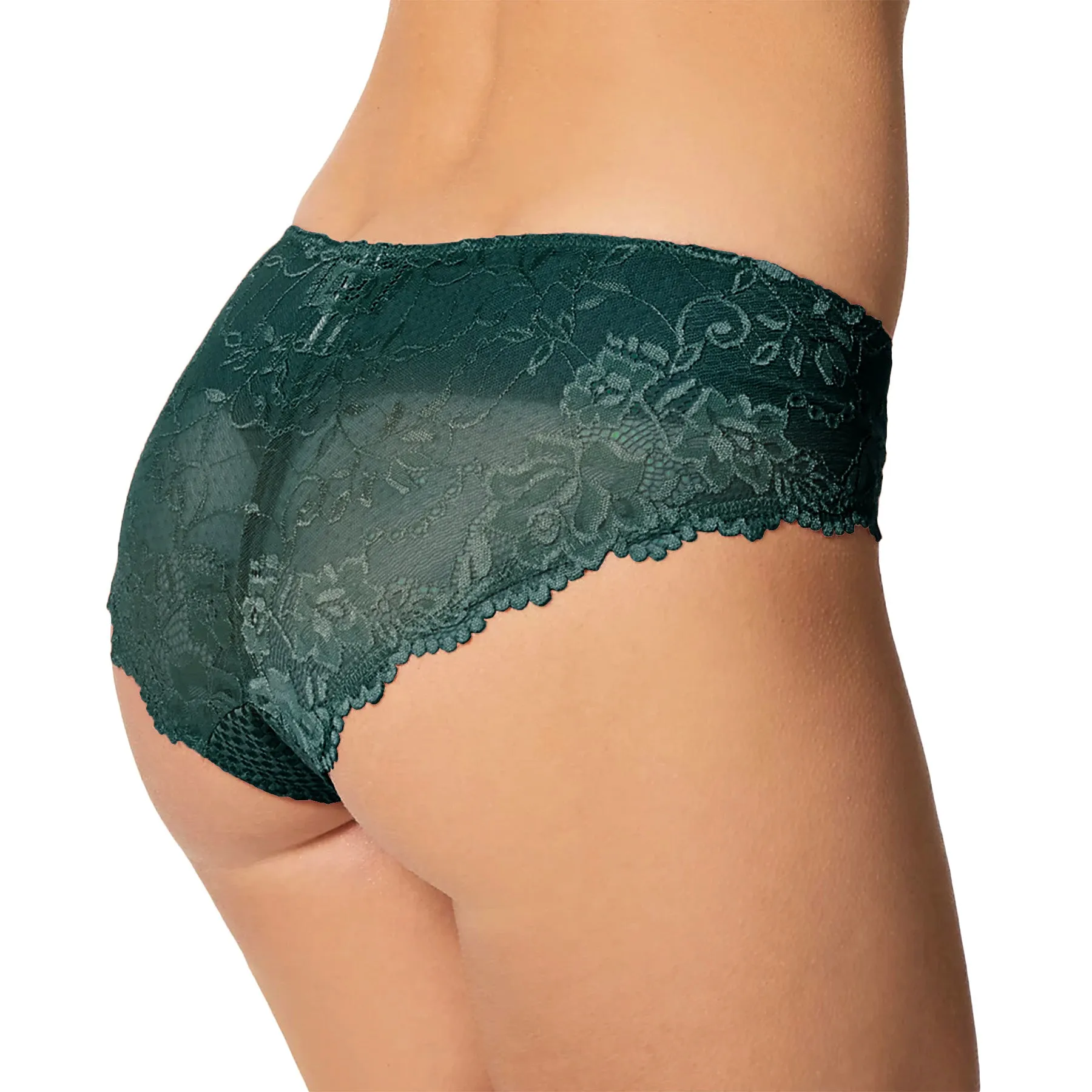 Serena Lace Bikini U2762 - Forest Green