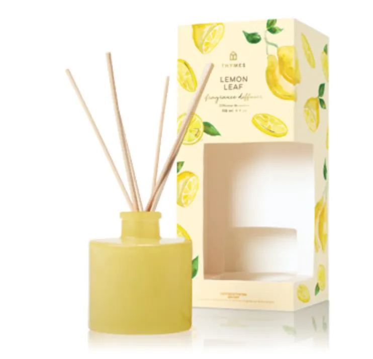 Thymes - LEMON LEAF PETITE REED DIFFUSER