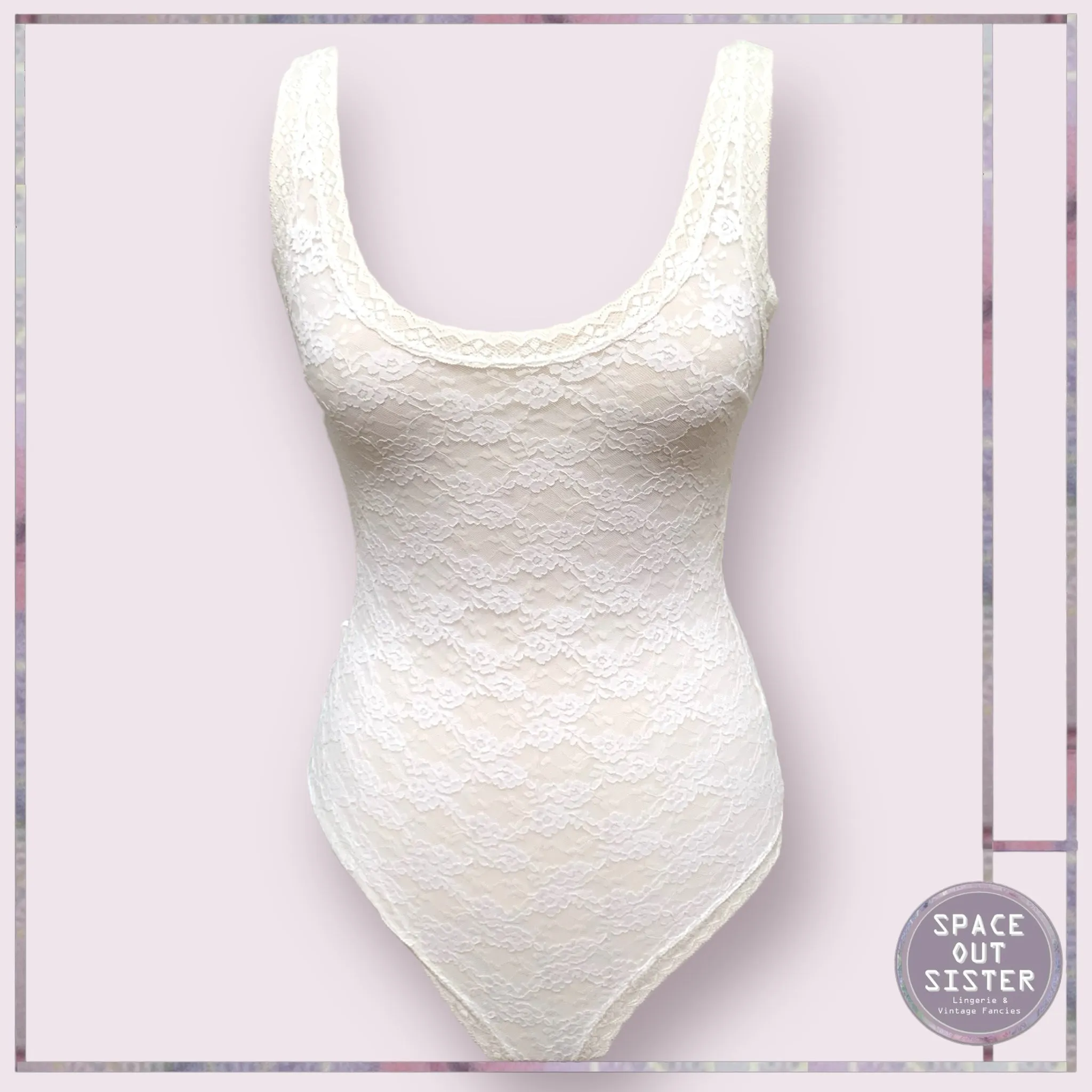 White Lace Bodysuit
