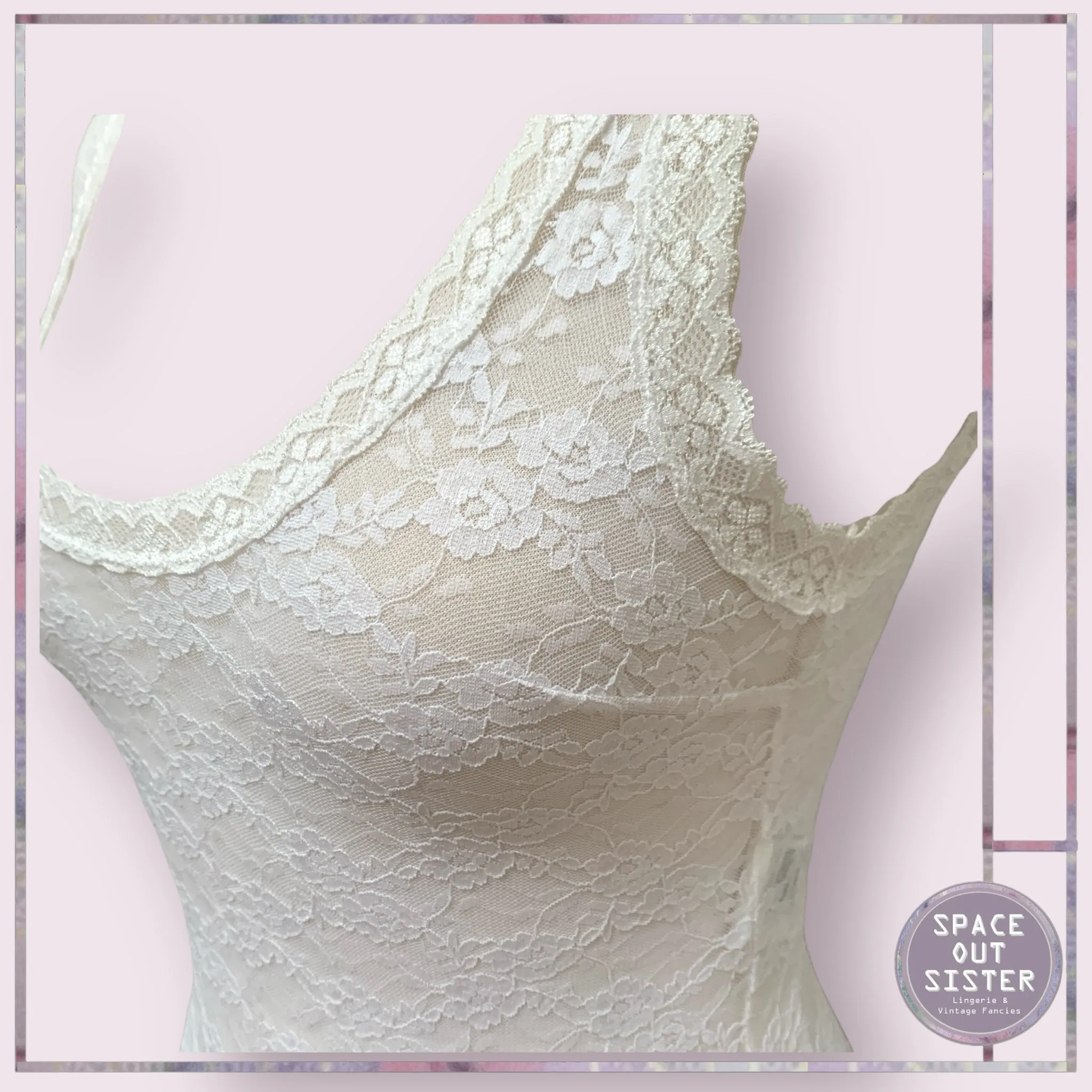 White Lace Bodysuit